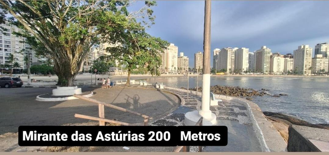 Apto Aconchegante Asturias Guarujá Exterior foto